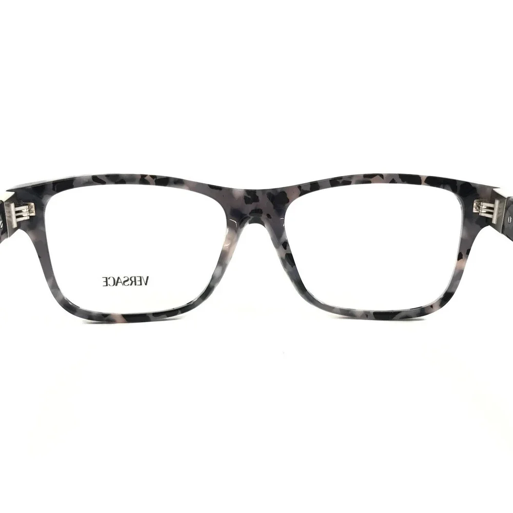 Versace Eyeglasses Frames MOD.3380 5546 Tortoise Rectangle Full Rim 56-17-145